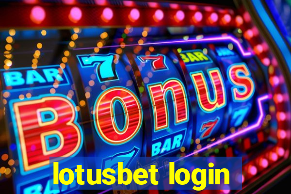 lotusbet login